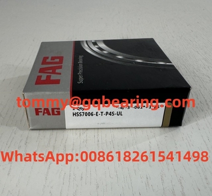 Vật liệu thép Fag góc tiếp xúc quả bóng vòng bi Hss7006-E-T-P4s-Ul siêu chính xác
