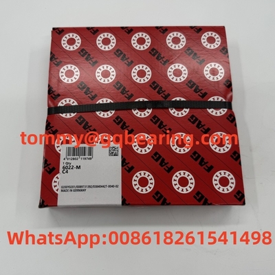 6022 FAG 6022-M-C4 Lớp đơn Lồng đồng Deep Groove Ball Bearing