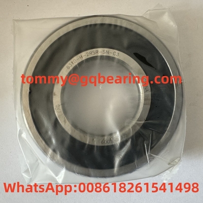 Thép tấm kim loại lồng FAG 6310-H-2RSR-SN-C3 Deep Groove Ball Bearings 50x110x27mm