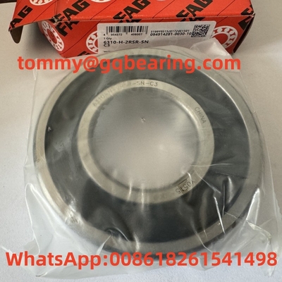 Thép tấm kim loại lồng FAG 6310-H-2RSR-SN-C3 Deep Groove Ball Bearings 50x110x27mm