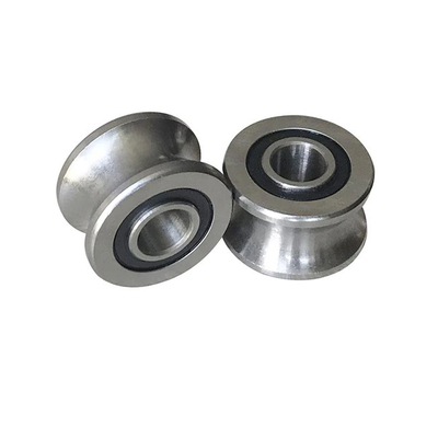 U Groove SG25-2RS Đường dẫn dây chuyền SG25 cho máy móc dệt 8x30x14mm