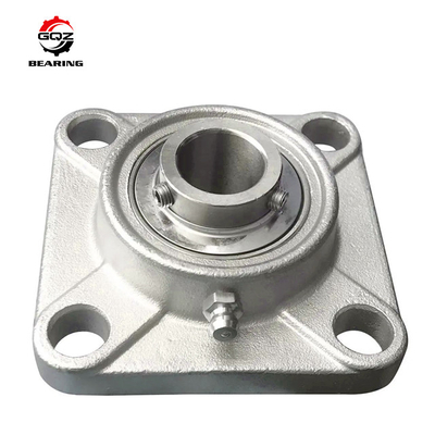 Chân 40mm Quadrat Flanged Housing UCF208 Bàn gối Blok Four Bolt 40x130x51.2 mm