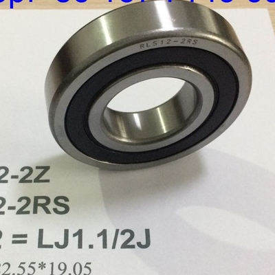 RLS12-2RS / LJ1.1/2-2RSJ Kích cỡ Inch Xích cỗ xe ô tô Xích cỗ quả bóng rãnh sâu 38.1*82.55*19.05mm
