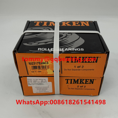 TIMKEN Lò gốm lồng đơn hàng vòng bi hình trụ NJ2317EMAC3