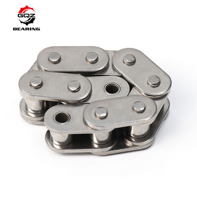 Standard Precision C2040 25.4mm Stainless Steel Anti Corrosion Pitch Roller Chain For Conveyor Industrial Use