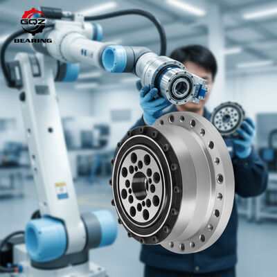Vòng bi Harmonic Drive FSN-5 với độ rơ bằng không, độ cứng cao và độ chính xác P4 cho robot công nghiệp