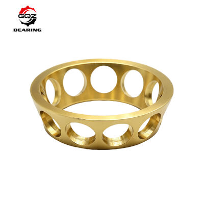 High Precision Brass Cage Copper BM Bearing Cage for Angular Contact Ball Bearings