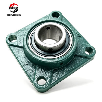 GQZ SS UCF205 Thép không gỉ 4-Bolt Quad Flanges Bearing Unit 25mm Bore Corrosion Resistant Mounted Bearing