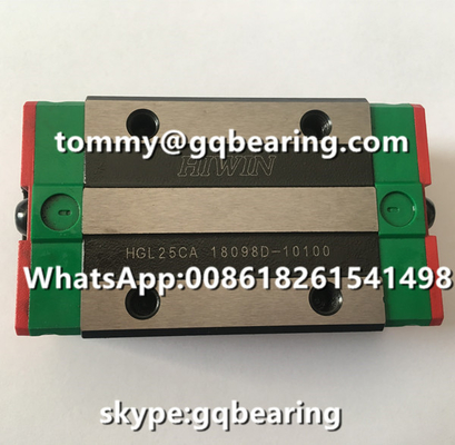 HIWIN HGL25CA HGL25CAZAC Loại hình vuông, vòng bi trượt tuyến tính với giá cạnh tranh