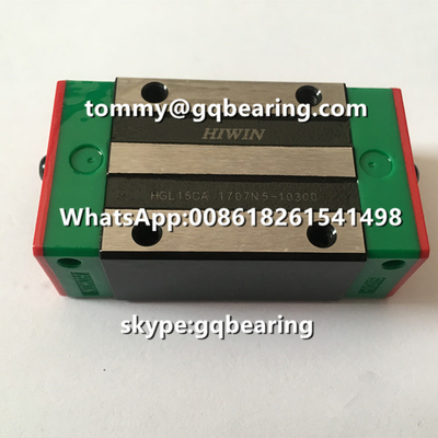 HIWIN HGL15CA HGL15CAZAC Loại hình vuông, vòng bi trượt tuyến tính với giá cạnh tranh