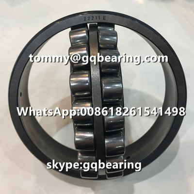 Trung Quốc sản xuất P4 vòng bi hình cầu 22211E vòng bi hình cầu hai hàng 55 * 100 * 25