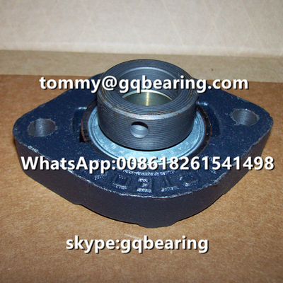 INA FLCTE17 FLCTE17-XL Vật liệu Sắt đúc 2 cuộn Flange Cushion Block Ball Bearing Diameter bên trong 17mm