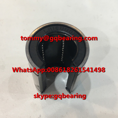 Vật liệu thép Chrome LM16UUOP Loại mở Đường thẳng vòng bi cao su Bụi rạch rạch kín