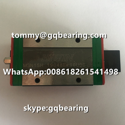 Vật liệu thép không gỉ HIWIN MGN15H Minature Precision Linear Block MGN15C Linear Slide