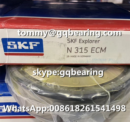 Gcr15 Vật liệu thép SKF N315ECM Đường nạp cuộn trụ đơn hàng