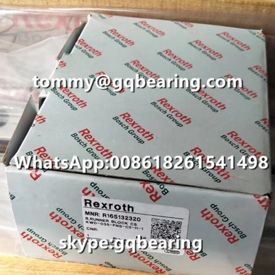 Rexroth R165132320 Vật liệu thép Flange Type Standard Length Standard Height Runner Block