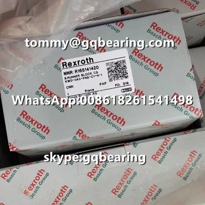 Rexroth R165189320 Vật liệu thép Flange Type Standard Length Standard Height Runner Block