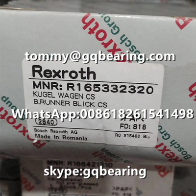Rexroth R165332320 Vật liệu thép Flange Type Standard Length Standard Height Linear Block