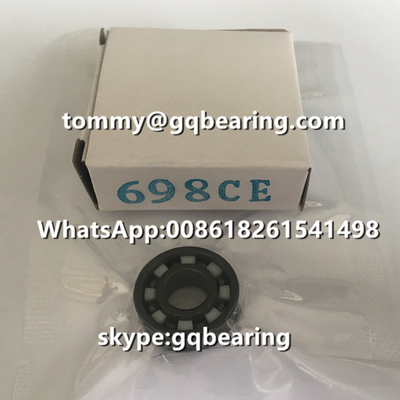 698CE ZrO2 Vật liệu Vòng xốp gốm đầy đủ 8 x 19 x 8 mm Vòng xốp gốm
