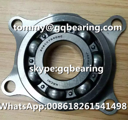 Gcr15 vật liệu thép NACHI 30BC07S40NC Wheel Hub Đường xích với 4 lỗ vít