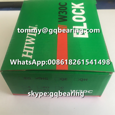 Độ chính xác cao Load Heavy Type Hiwin HGW30CC HGW30CCZAC Lớp bi trượt tuyến tính