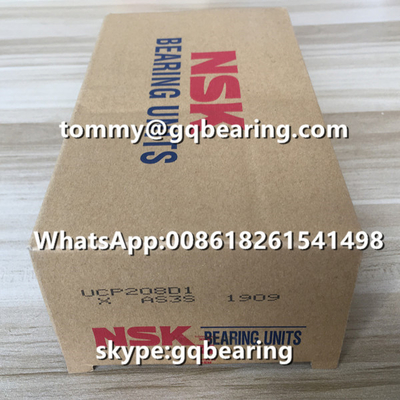 Nguồn gốc Nhật Bản Vật liệu Sắt đúc NSK UCP208D1 Vòng đệm 2 cuộn