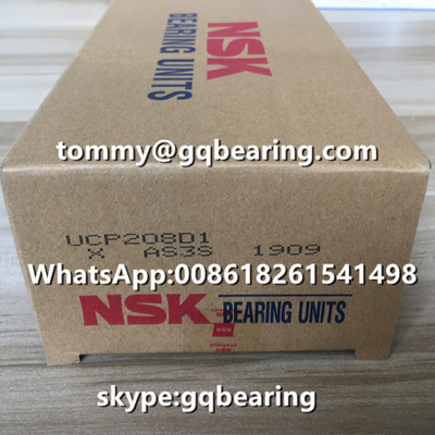 Nguồn gốc Nhật Bản Vật liệu Sắt đúc NSK UCP208D1 Vòng đệm 2 cuộn