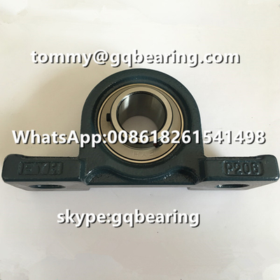 Nguồn gốc Nhật Bản Vật liệu Sắt đúc FYH UCP206J Vòng đệm 2 cuộn