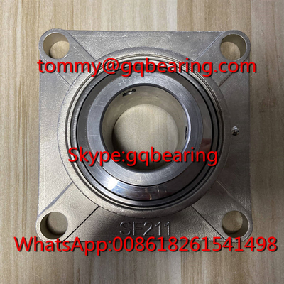 SSUCF211-32 Full Stainless Steel Four-bolt Flanged Housing Units UCF211-32 Gối khối vòng bi