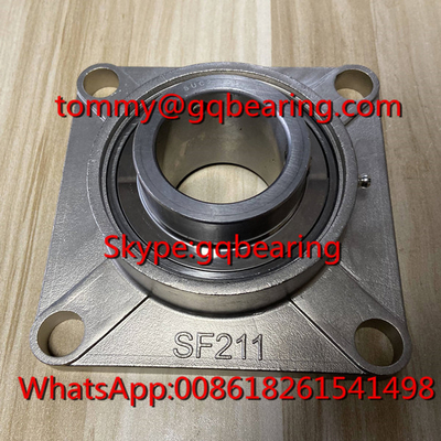 SSUCF211-32 Full Stainless Steel Four-bolt Flanged Housing Units UCF211-32 Gối khối vòng bi