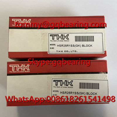 THK HSR25R1SS(GK) Động trượt vòng bi đường cong HSR25R Bảng tuyến tính thép không gỉ