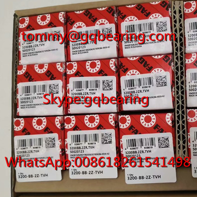 Slovakia Nguồn gốc FAG 3200BB.2ZR.TVH Chuồng nylon Lớp hai góc Xích bóng tiếp xúc 3200-B-2Z-TVH Xích