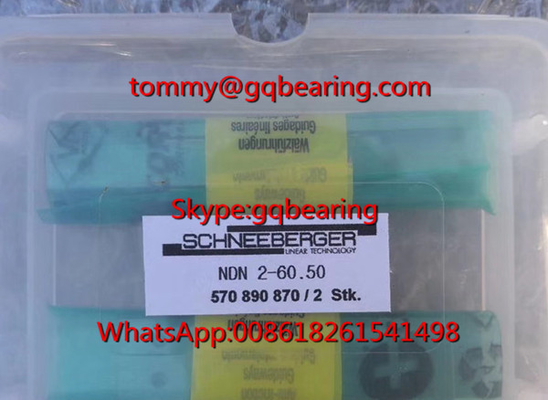 Vật liệu thép chống ăn mòn SCHNEEBERGER NDN 2-60.50 Bảng không ma sát vi mô NDN2-60.50 Lớp vòng bi trượt tuyến tính