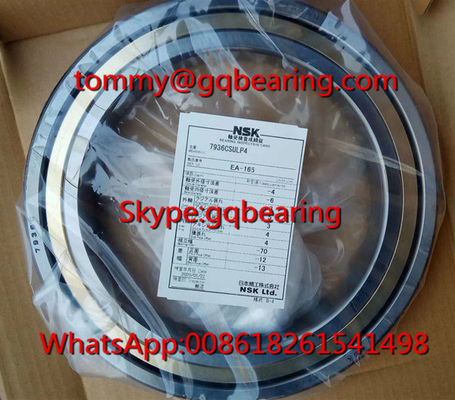 Gcr15 Vật liệu thép NSK 7936CSULP4 Lớp nét góc đơn liên lạc quả cầu
