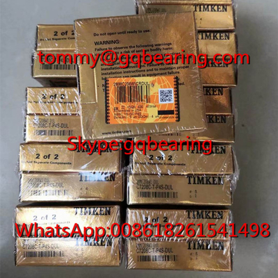 TIMKEN B7208C-T-P4S-DUL siêu chính xác góc giao tiếp quả bóng vòng bi 40x80x18mm góc giao tiếp 15 độ