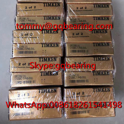 TIMKEN B7208C-T-P4S-DUL siêu chính xác góc giao tiếp quả bóng vòng bi 40x80x18mm góc giao tiếp 15 độ