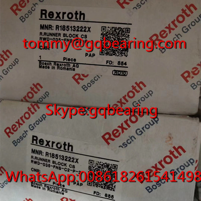 Rexroth R185133110 Bối đường sắt lăn Bosch R185133110 Xét thẳng