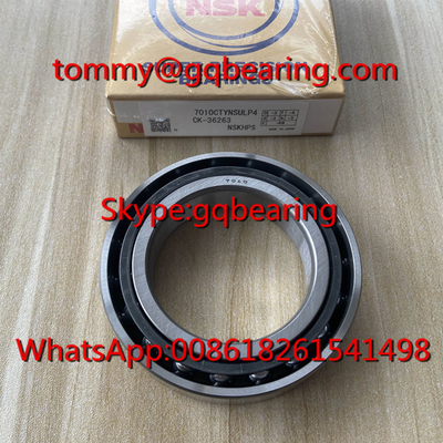 NSK 7010CTYNSULP4 siêu chính xác góc tiếp xúc quả bóng vòng bi 7010 Spindle Ball Bearing