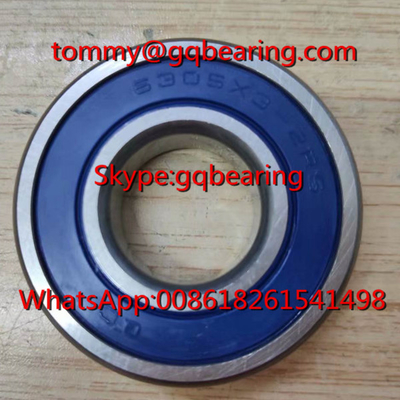 6305X3-2RS cao su niêm phong đường rãnh bóng sâu 25x58x16mm Gearbox Bearing