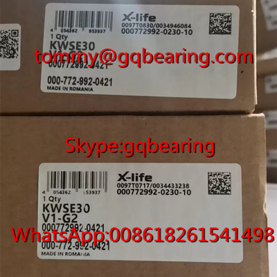 G2 Precision INA KWSE30-V1-G2 Sáu hàng khối tuyến tính KWSE30-G2-V1 Lớp bi trượt tuyến tính