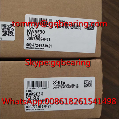 G1 Precision INA KWVE25-B-S-V1-G1 Đường thẳng khối KWVE25-B-S-G1V1 Gói trượt đường thẳng loại hẹp