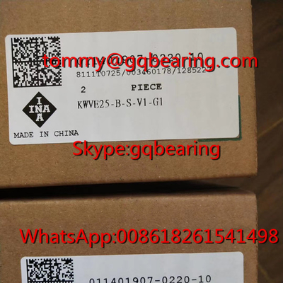 G2 Precision INA KWVE15-B-S-V1-G2 Đường thẳng khối KWVE25-B-S-G2-V1 Gói trượt đường thẳng loại hẹp