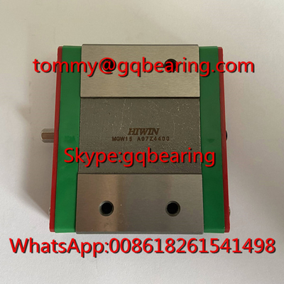 Thép không gỉ HIWIN MGW5C Đường thẳng khối MGW5CZ0CM Đường thẳng vòng bi quả với tiếng ồn thấp