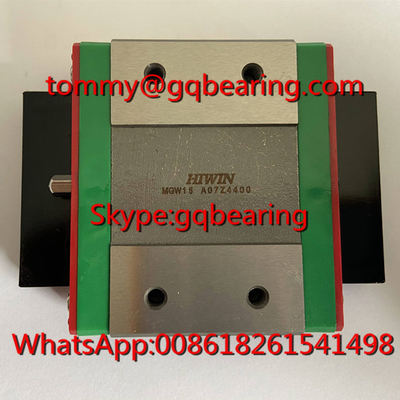Thép không gỉ HIWIN MGW5C Đường thẳng khối MGW5CZ0CM Đường thẳng vòng bi quả với tiếng ồn thấp