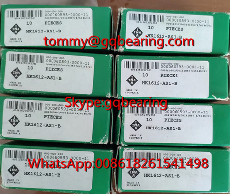 INA HK1612-AS1-B Vòng xích cuộn kim cốc kéo với đầu mở