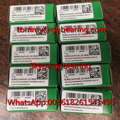 INA KLRU12X35X12-2Z Xích vòng bi vòng bi KLRU12X35X12-2Z-HLW
