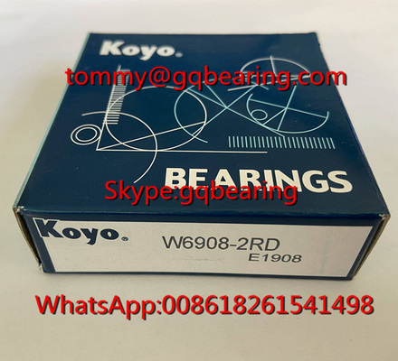 Vòng bánh xe đơn hàng đệm quả bóng rãnh sâu W6908-2RS 40 * 64 * 12mm