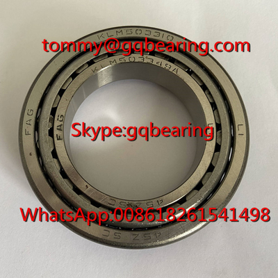 Gcr15 vật liệu thép FAG KLM503349/KLM503310 Xích vòng bi cong ô tô