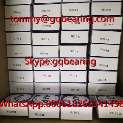 gốc Nhật Bản Gcr15 Steel Cage SH202 Flange Deep Groove Ball Bearing 15*47*11mm