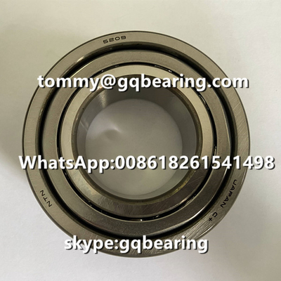 5209S Steel Cage Double Row Ball Bearing OD 85mm Cho Máy CNC